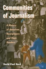 front cover of Communities of Journalism
