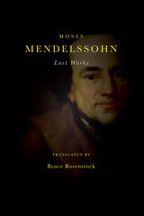 front cover of Last Works