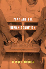 front cover of Play and the Human Condition