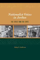 front cover of Nationalist Voices in Jordan
