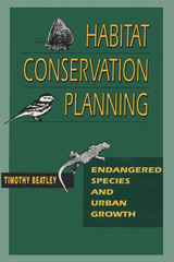 front cover of Habitat Conservation Planning