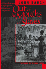 front cover of Out of the Mouths of Slaves