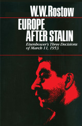 front cover of Europe after Stalin