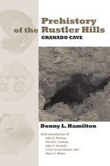 front cover of Prehistory of the Rustler Hills