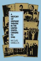 front cover of A History of Hispanic Theatre in the United States