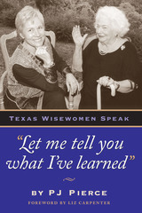 front cover of Let me tell you what I've learned