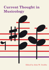 front cover of Current Thought in Musicology