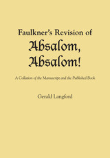 front cover of Faulkner's Revision of Absalom, Absalom!
