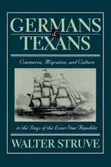 front cover of Germans and Texans