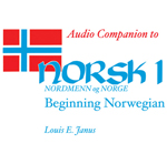 front cover of Audio Companion to Norsk, nordmenn og Norge 1 [DOWNLOADABLE MP3]