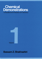 front cover of Chemical Demonstrations, Volume 1