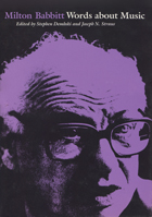 front cover of Milton Babbitt