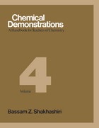 front cover of Chemical Demonstrations, Volume 4