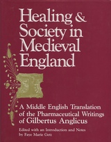 front cover of Healing and Society in Medieval England