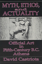 front cover of Myth, Ethos, and Actuality