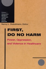 front cover of First, Do No Harm