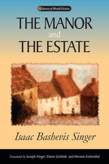 front cover of The Manor and the Estate