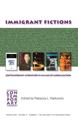 front cover of Immigrant Fictions