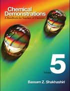 front cover of Chemical Demonstrations, Volume 5