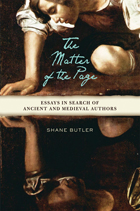 front cover of The Matter of the Page