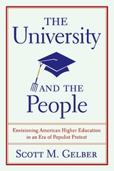 front cover of The University and the People