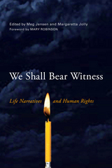 front cover of We Shall Bear Witness