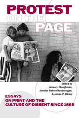 front cover of Protest on the Page