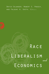 front cover of Race, Liberalism, and Economics