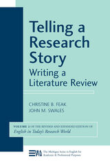 front cover of Telling a Research Story