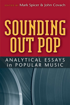 front cover of Sounding Out Pop
