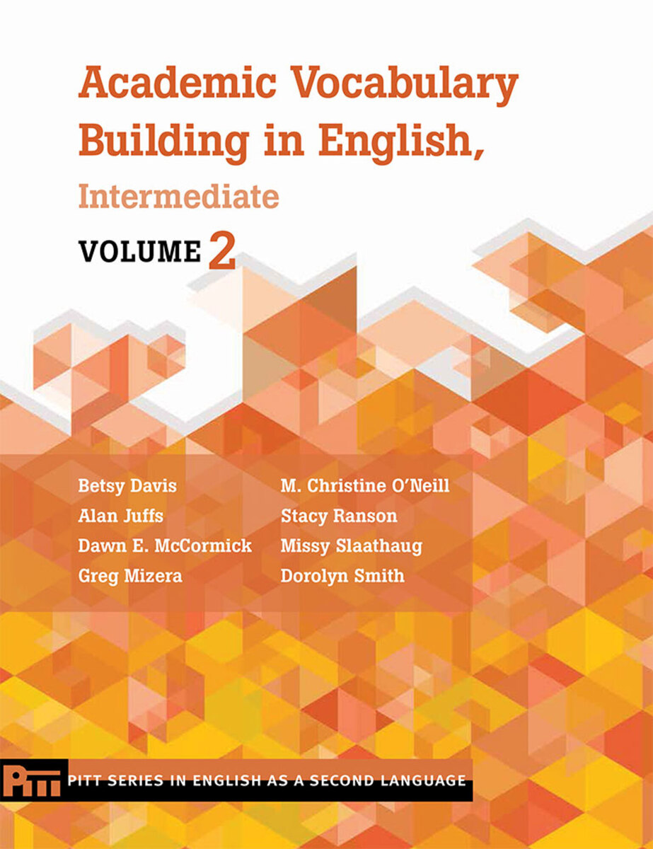 front cover of Academic Vocabulary Building in English, Intermediate