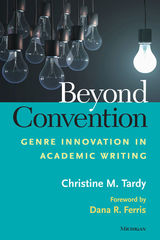 front cover of Beyond Convention