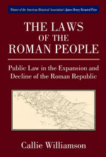 front cover of The Laws of the Roman People
