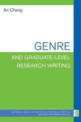 front cover of Genre and Graduate-Level Research Writing