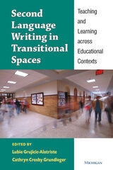 front cover of Second Language Writing in Transitional Spaces