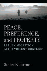 front cover of Peace, Preference, and Property