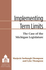 front cover of Implementing Term Limits