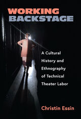 front cover of Working Backstage
