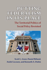 front cover of Putting Federalism in Its Place
