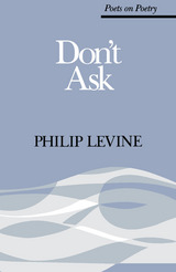 front cover of Don't Ask