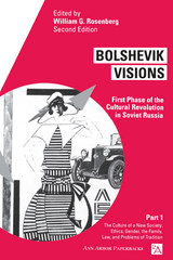 front cover of Bolshevik Visions