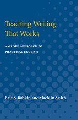 front cover of Teaching Writing That Works