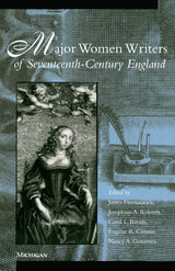 front cover of Major Women Writers of Seventeenth-Century England
