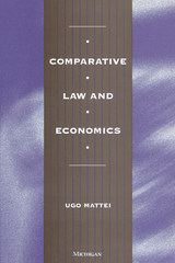 front cover of Comparative Law and Economics