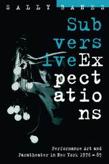front cover of Subversive Expectations