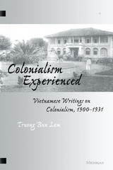 front cover of Colonialism Experienced