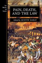 front cover of Pain, Death, and the Law