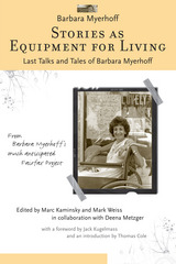 front cover of Stories as Equipment for Living