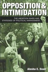 front cover of Opposition and Intimidation
