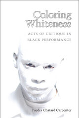 front cover of Coloring Whiteness